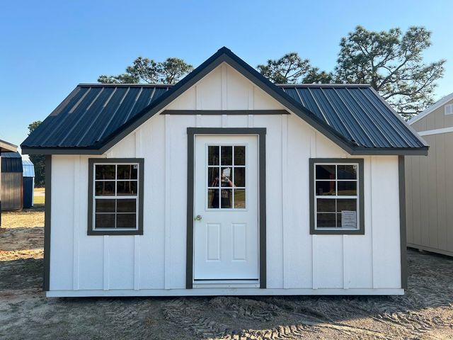 10x16 Cambridge Dormer Low 52123 | Rabers Buildings of Aiken LLC